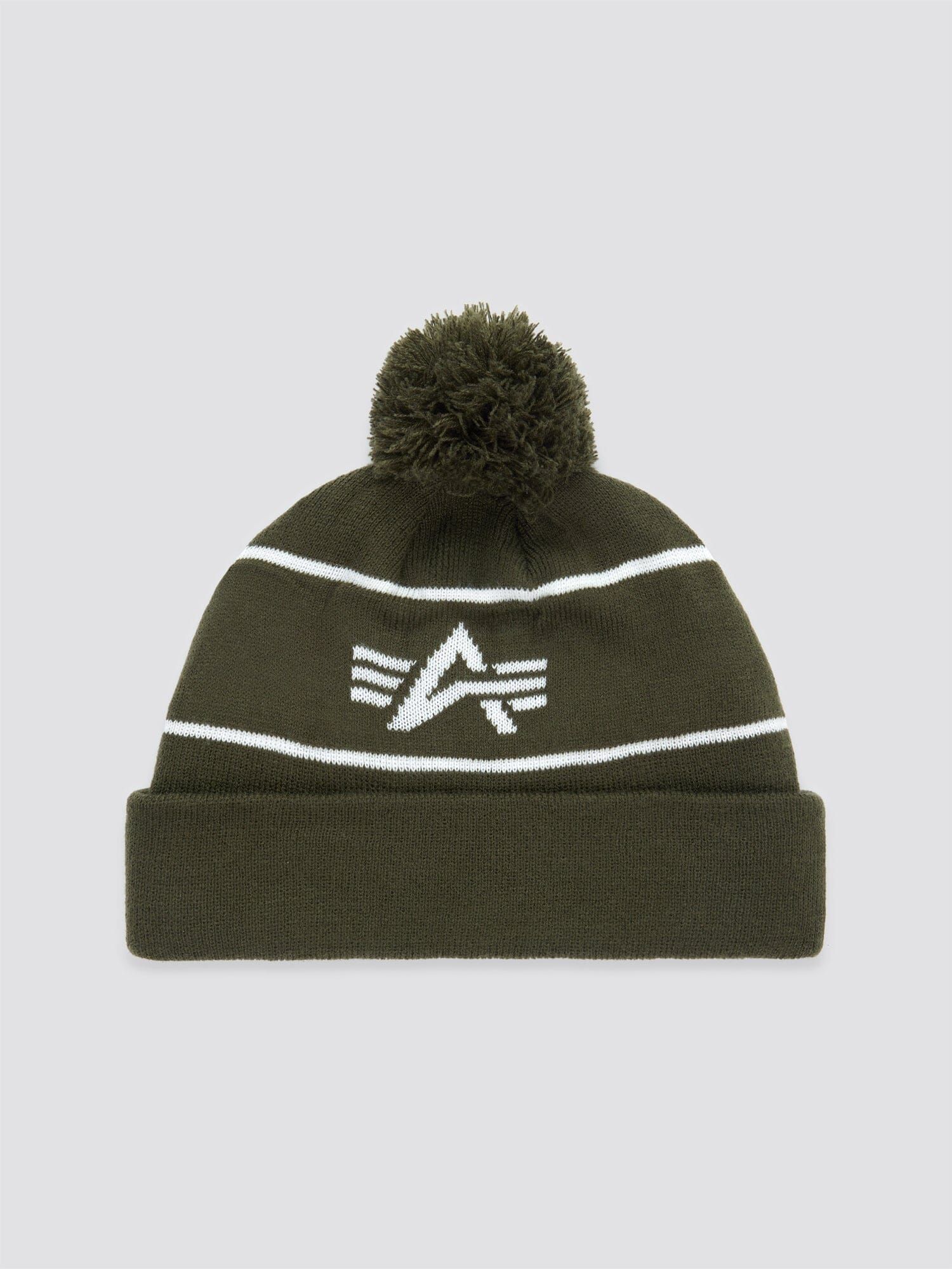 ESSENTIAL POM BEANIE (SEASONAL) sold by Alpha Industries product image thumbnail 2