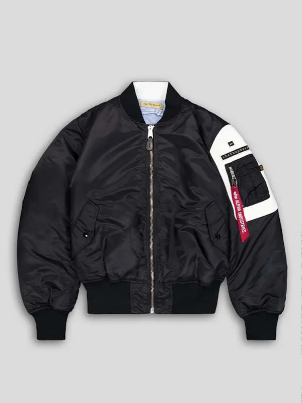 ALPHA X UNDERCOVER THE SHEPHERD MA-1 BOMBER JACKET sold by Alpha Industries