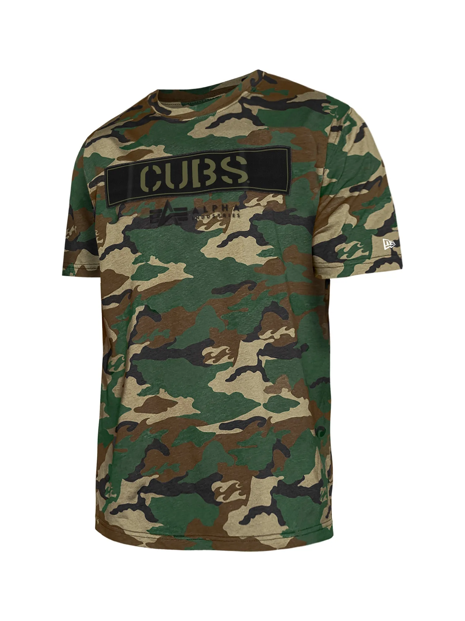 CHICAGO CUBS X ALPHA X NEW ERA CAMO T-SHIRT sold by Alpha Industries product image thumbnail 5
