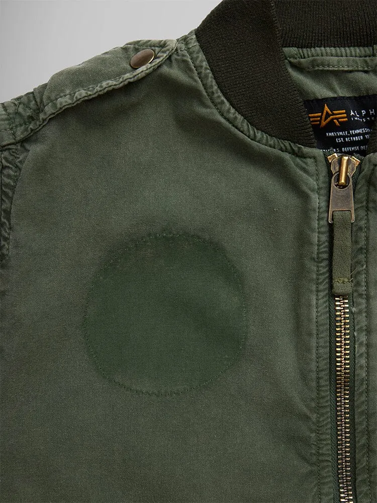 WOMEN'S L-2B RIP AND REPAIR BOMBER JACKET (OG-107 GREEN) sold by Alpha Industries product image thumbnail 3