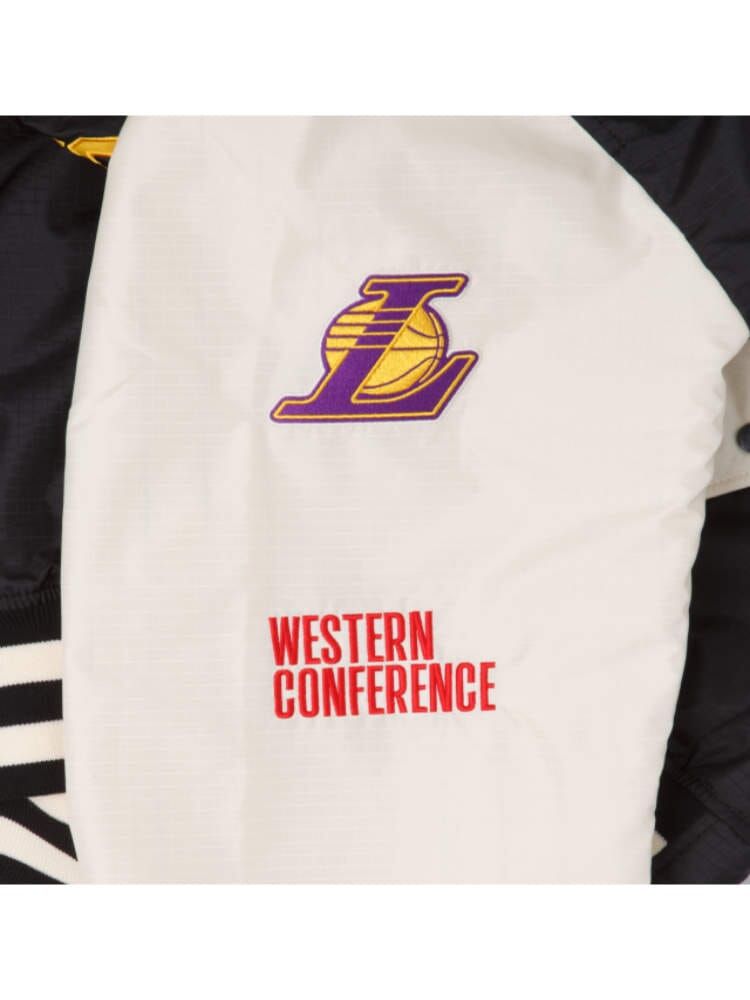 LOS ANGELES LAKERS X ALPHA X NEW ERA L-2B BOMBER JACKET sold by Alpha Industries product image thumbnail 7