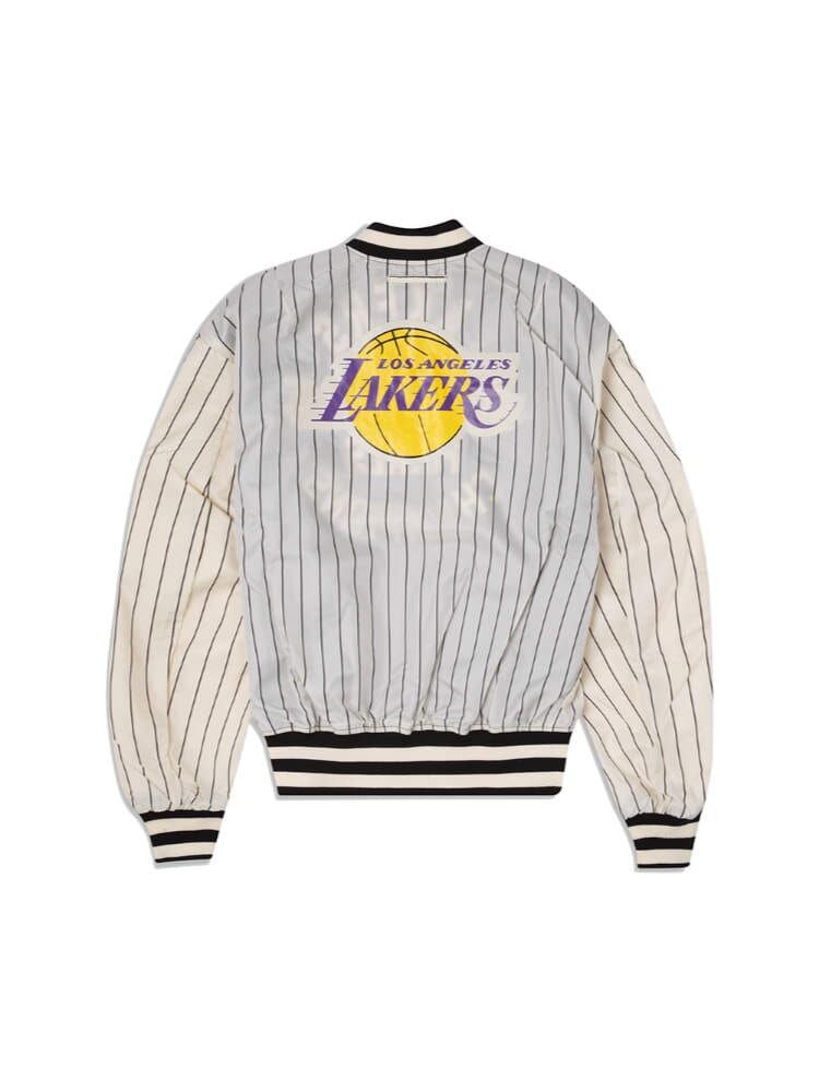 LOS ANGELES LAKERS X ALPHA X NEW ERA L-2B BOMBER JACKET sold by Alpha Industries product image thumbnail 9