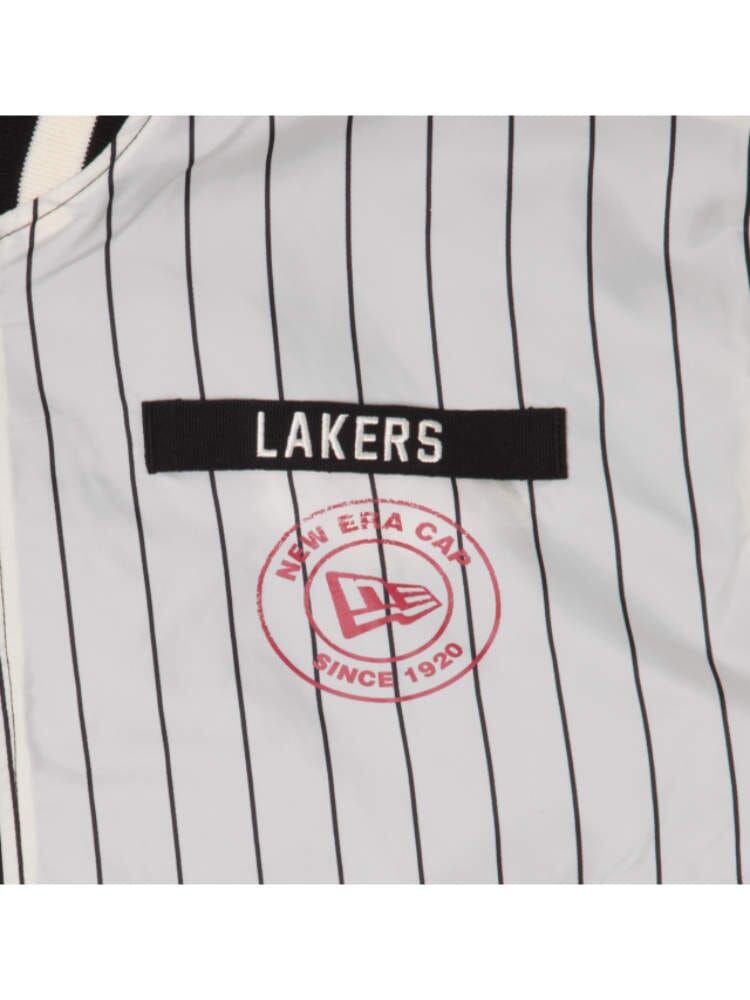 LOS ANGELES LAKERS X ALPHA X NEW ERA L-2B BOMBER JACKET sold by Alpha Industries product image thumbnail 3