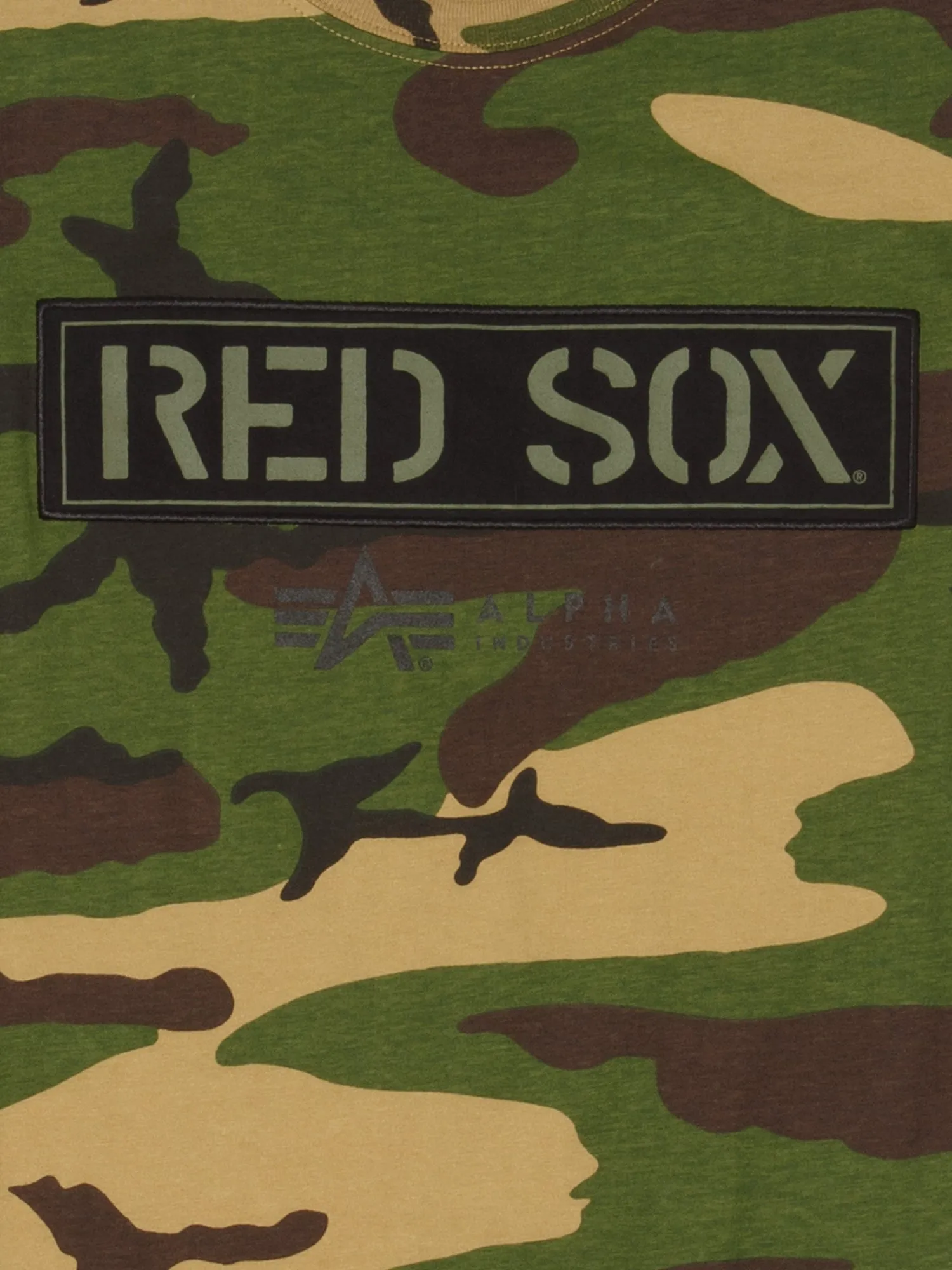 BOSTON RED SOX X ALPHA X NEW ERA CAMO T-SHIRT sold by Alpha Industries product image thumbnail 5