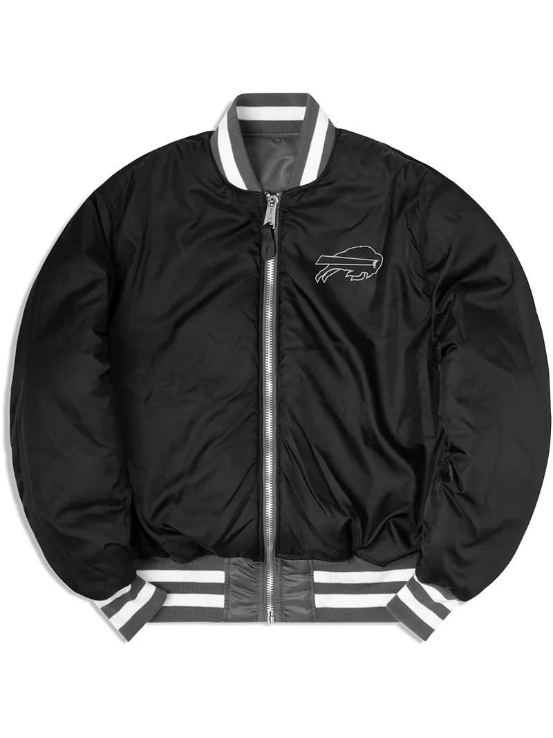 BUFFALO BILLS X ALPHA X NEW ERA MA-1 BOMBER JACKET sold by Alpha Industries product image thumbnail 2