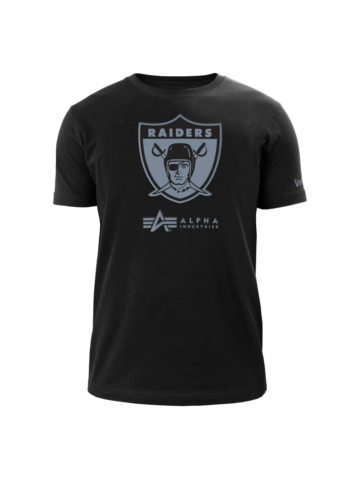 LAS VEGAS RAIDERS X ALPHA X NEW ERA TEE (HISTORIC LOGO) sold by Alpha Industries