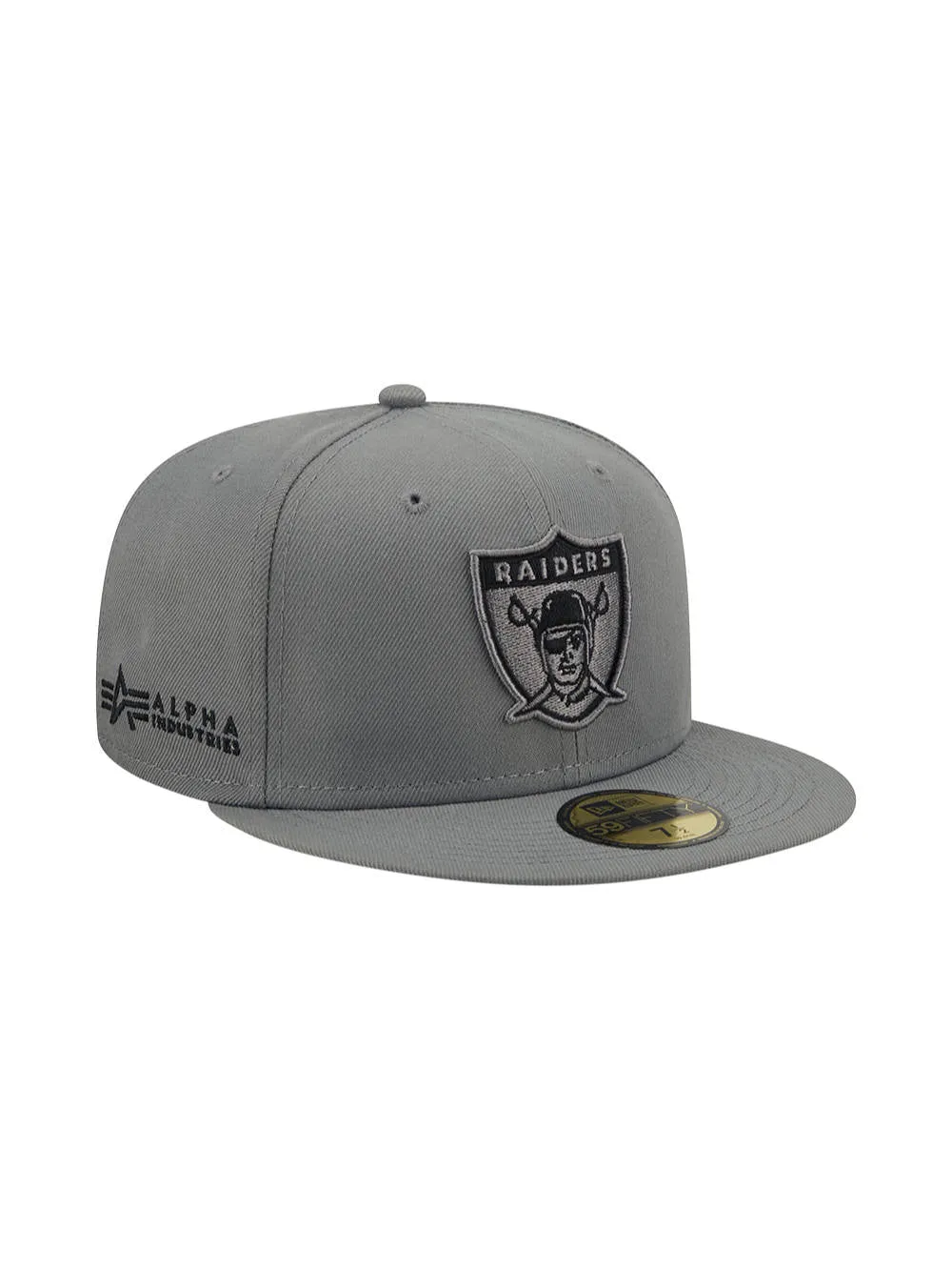 LAS VEGAS RAIDERS X ALPHA X NEW ERA 5950 FITTED CAP (HISTORIC LOGO) sold by Alpha Industries product image thumbnail 2