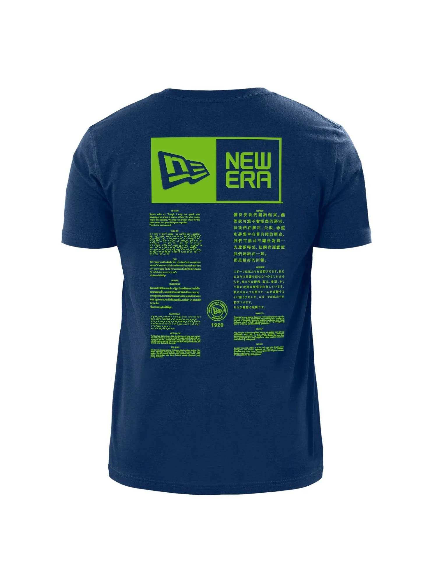 SEATTLE SEAHAWKS X ALPHA X NEW ERA T-SHIRT sold by Alpha Industries product image thumbnail 2