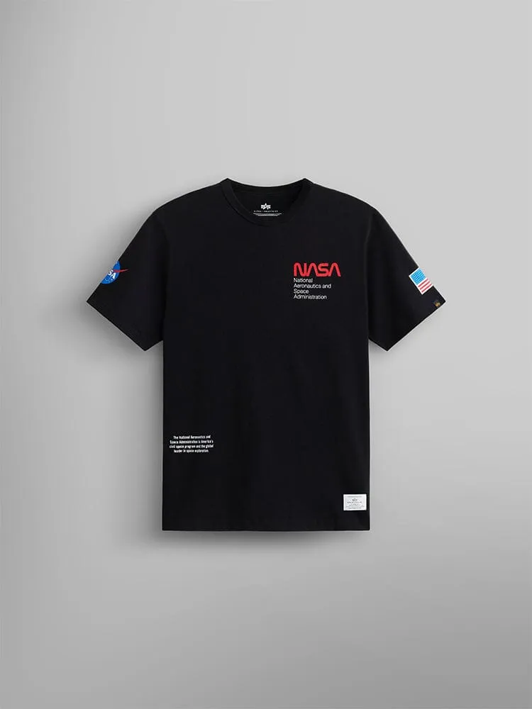 NASA WORM LOGO GEN II TEE sold by Alpha Industries
