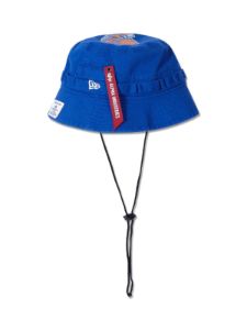 NEW YORK KNICKS X ALPHA X NEW ERA BUCKET HAT sold by Alpha Industries