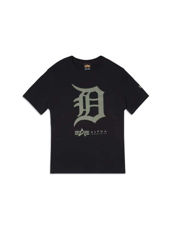 DETROIT TIGERS X ALPHA X NEW ERA T-SHIRT sold by Alpha Industries