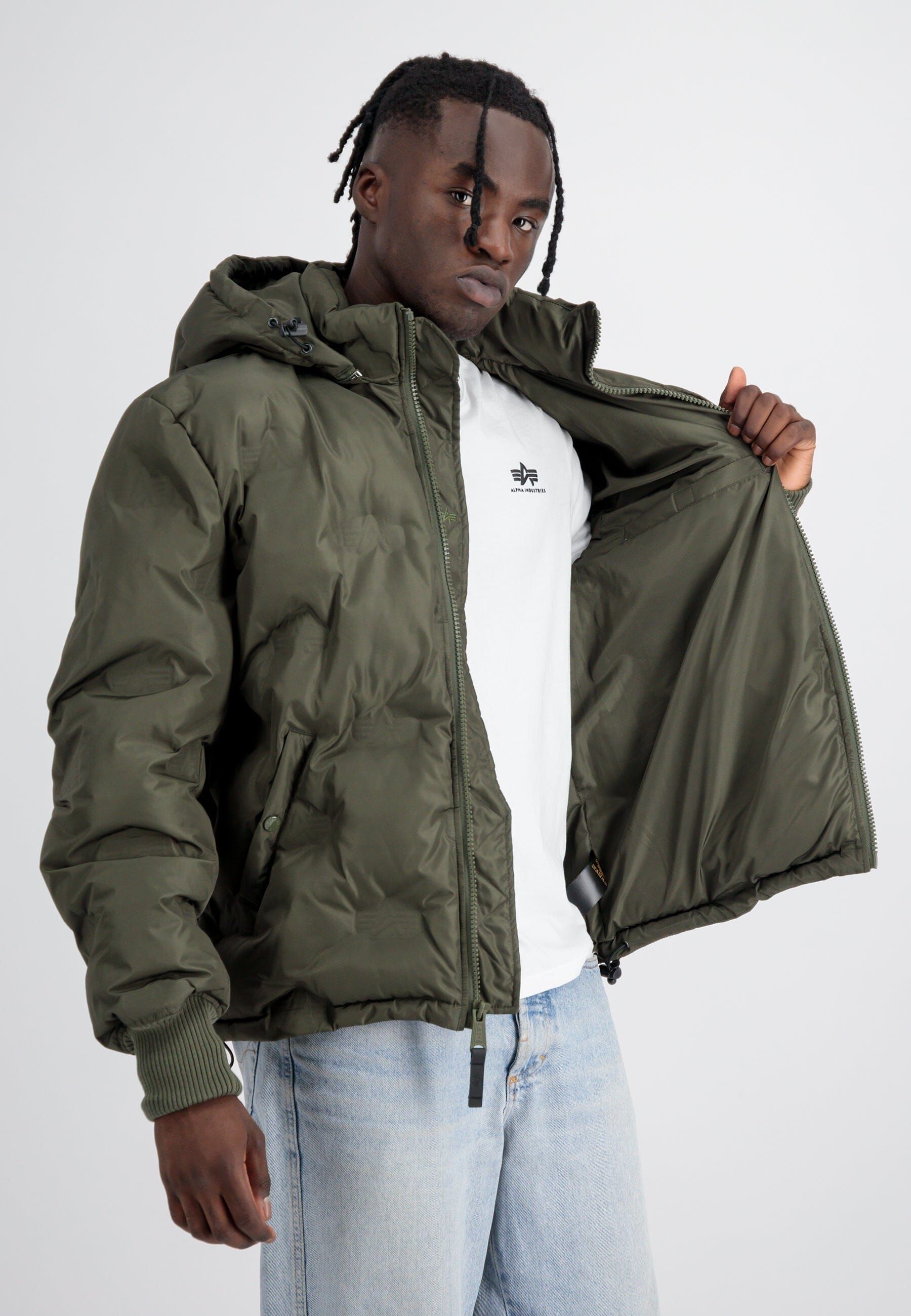 HOODED LOGO PUFFER (SEASONAL) sold by Alpha Industries product image thumbnail 6