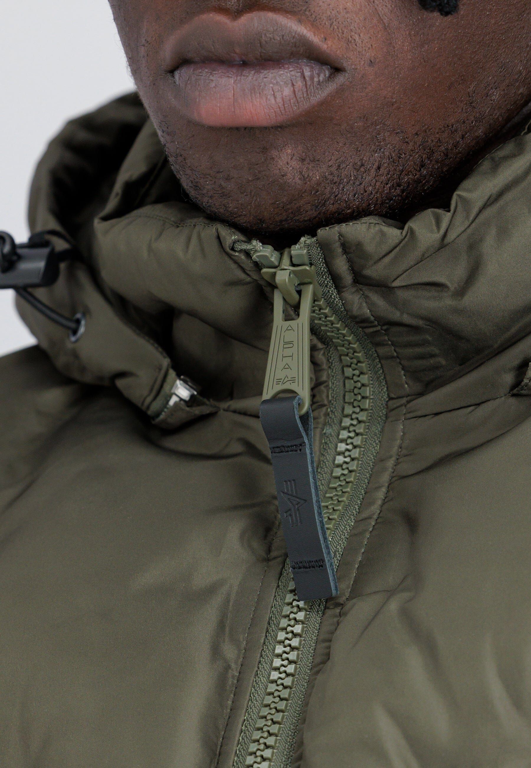 HOODED LOGO PUFFER (SEASONAL) sold by Alpha Industries product image thumbnail 3