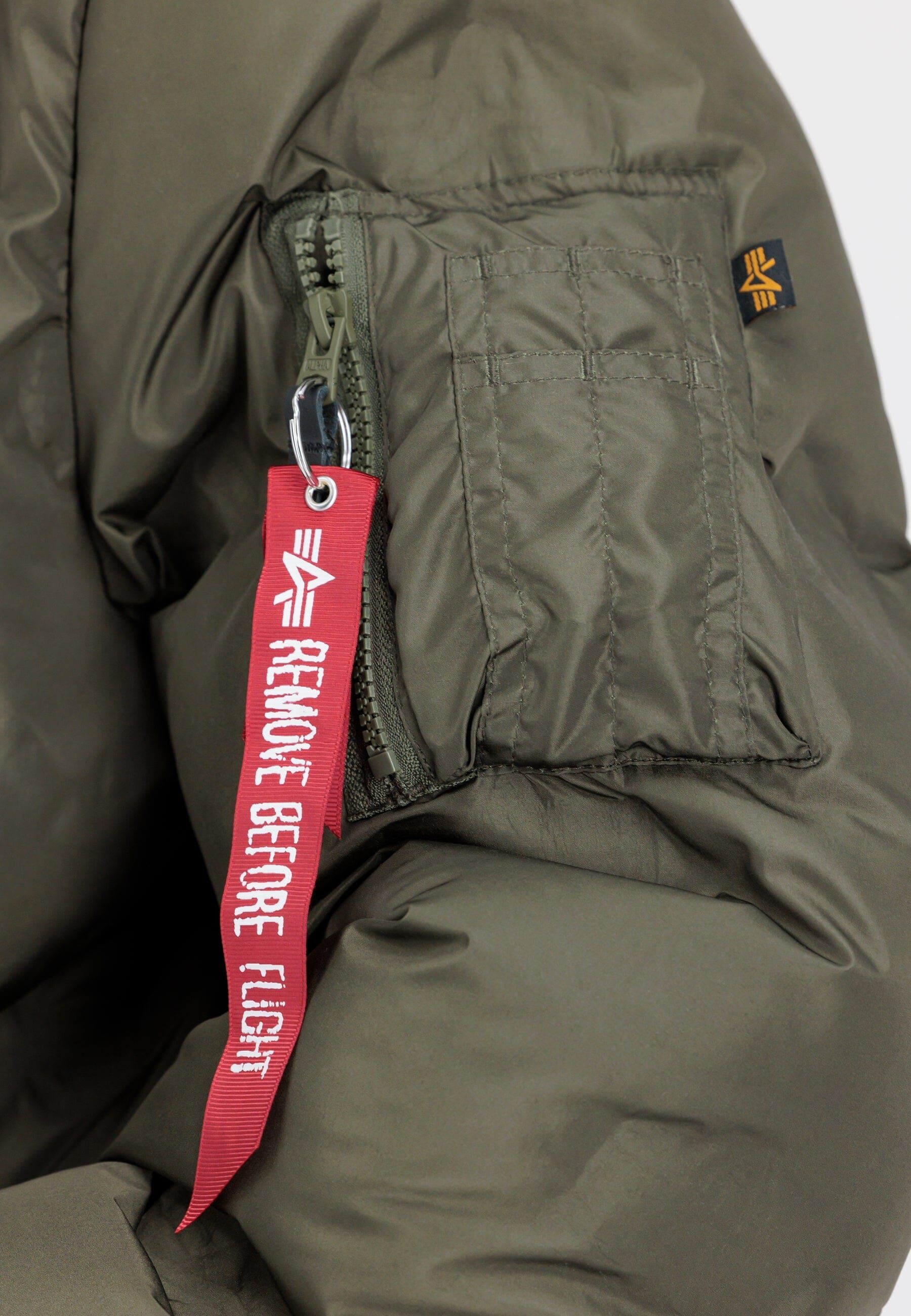 HOODED LOGO PUFFER (SEASONAL) sold by Alpha Industries product image thumbnail 4