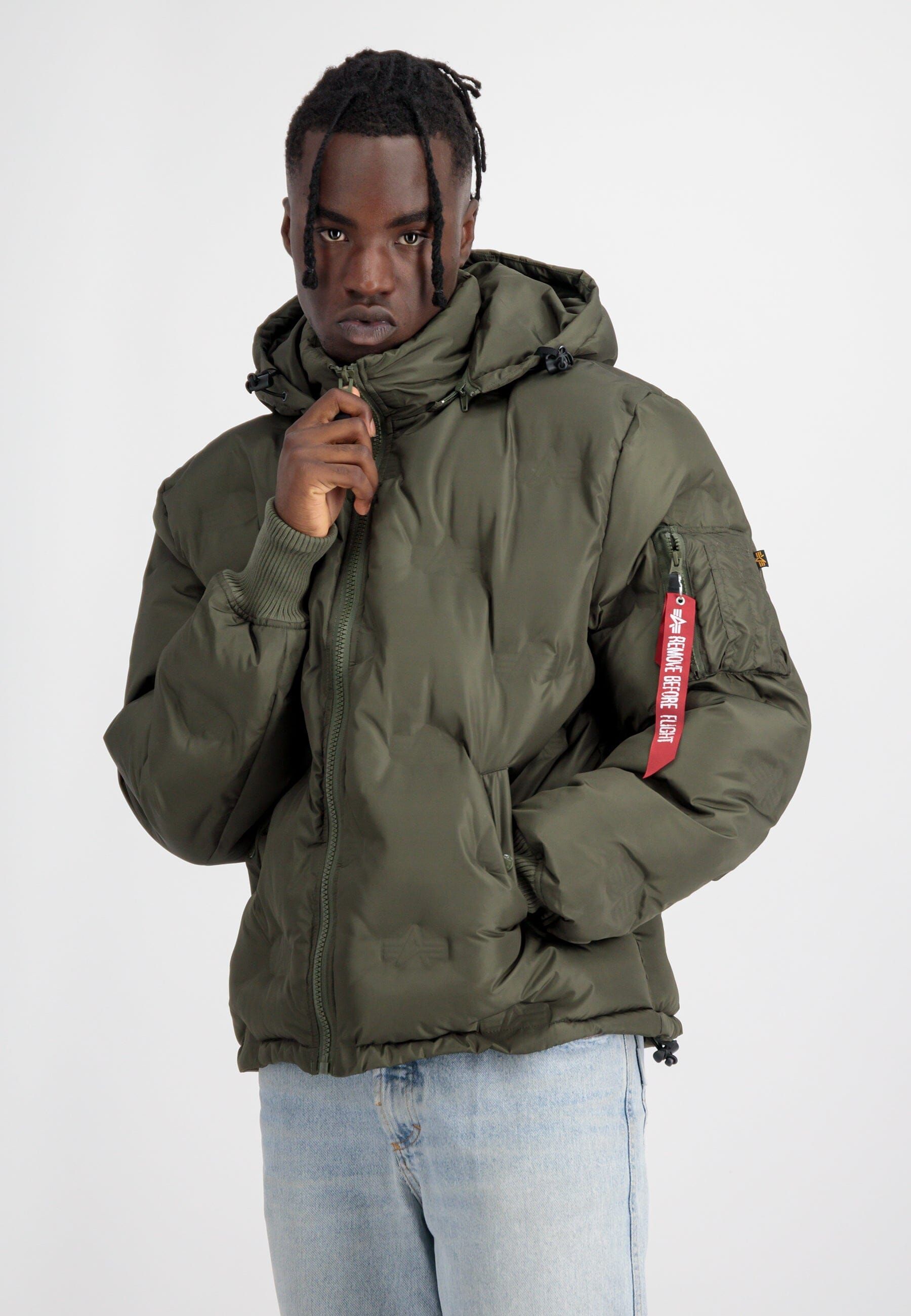 HOODED LOGO PUFFER (SEASONAL) sold by Alpha Industries product image thumbnail 5