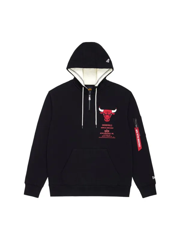 CHICAGO BULLS X ALPHA X NEW ERA HOODIE sold by Alpha Industries