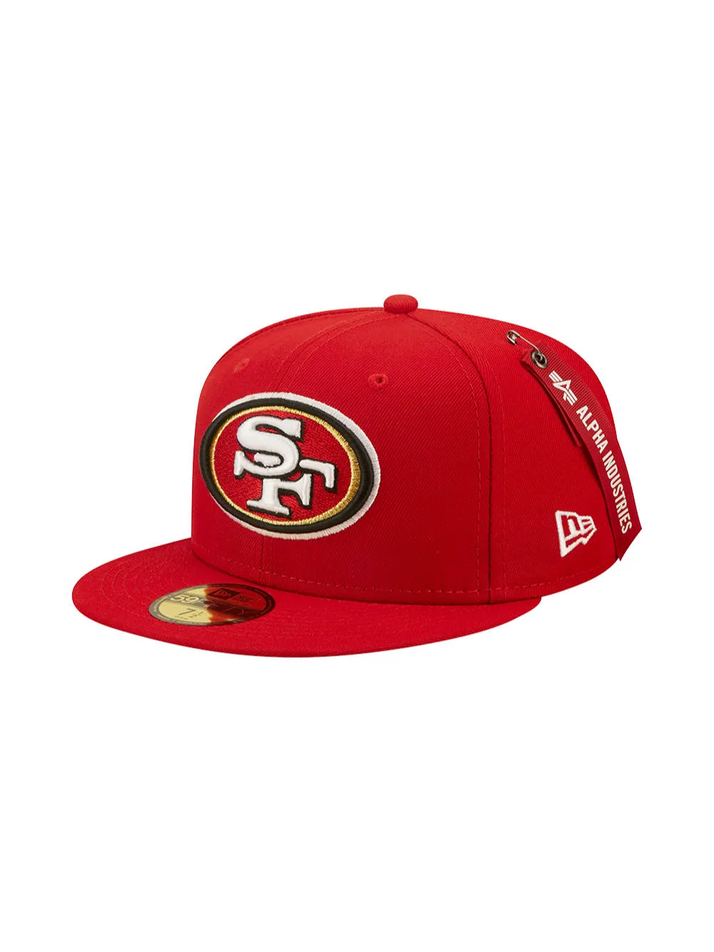 SAN FRANCISCO 49ERS X ALPHA X NEW ERA 59FIFTY FITTED CAP sold by Alpha Industries