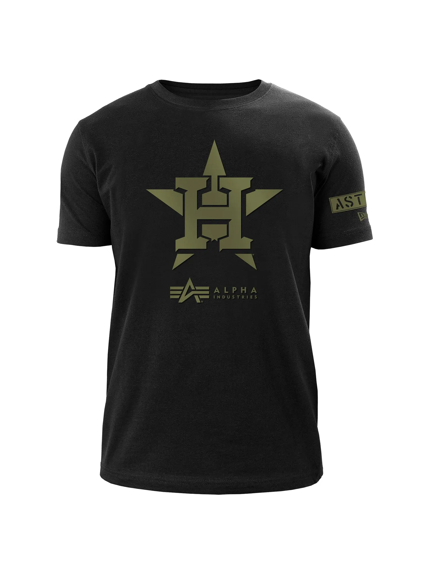 HOUSTON ASTROS X ALPHA X NEW ERA T-SHIRT sold by Alpha Industries