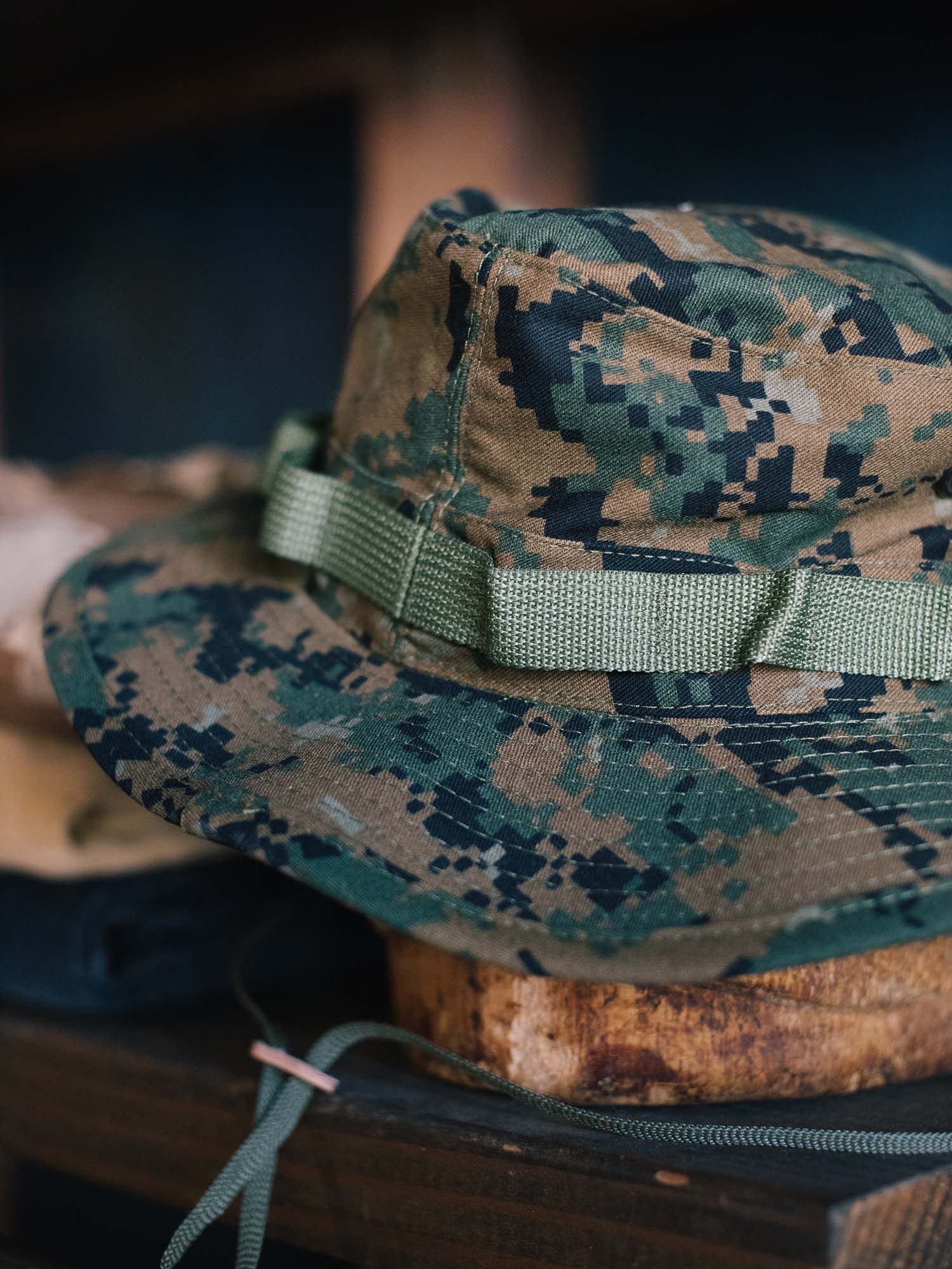 DEADSTOCK USMC MARPAT BOONIE HAT sold by Alpha Industries product image thumbnail 2