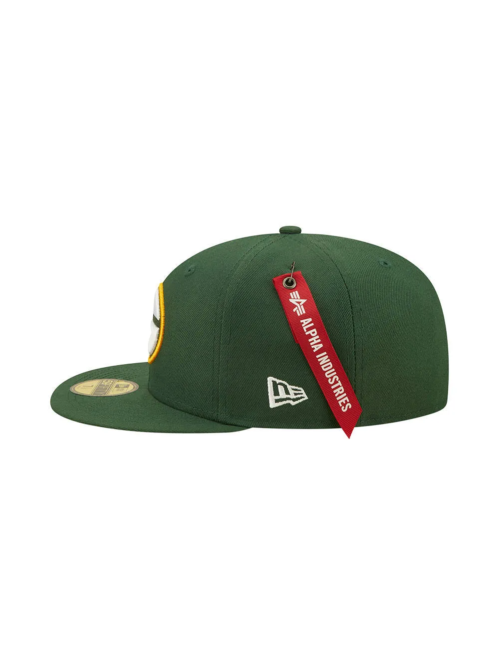 GREEN BAY PACKERS X ALPHA X NEW ERA 59FIFTY FITTED CAP sold by Alpha Industries product image thumbnail 3
