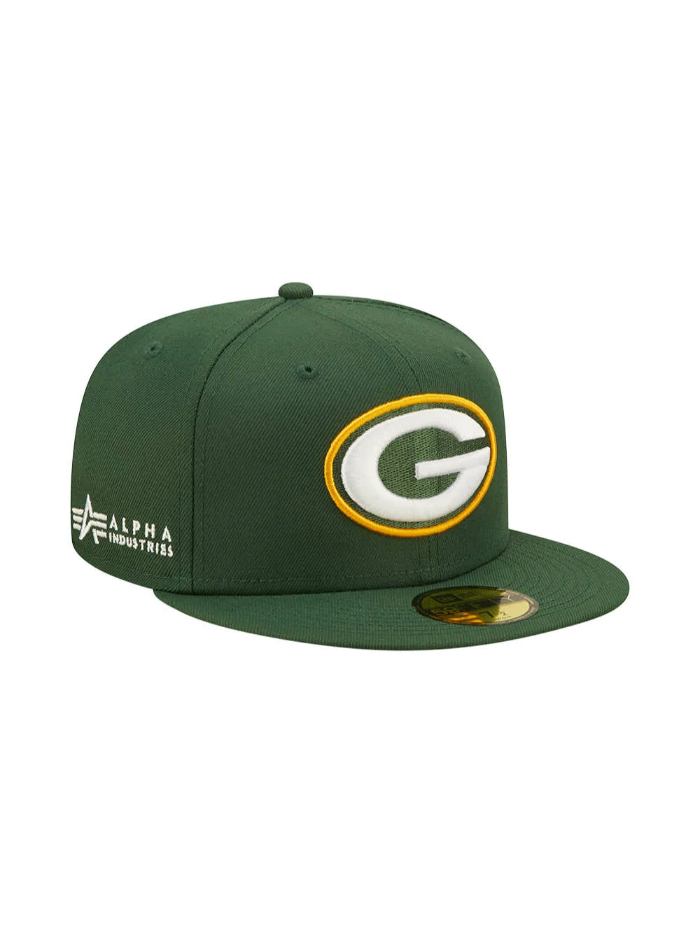 GREEN BAY PACKERS X ALPHA X NEW ERA 59FIFTY FITTED CAP sold by Alpha Industries product image thumbnail 2
