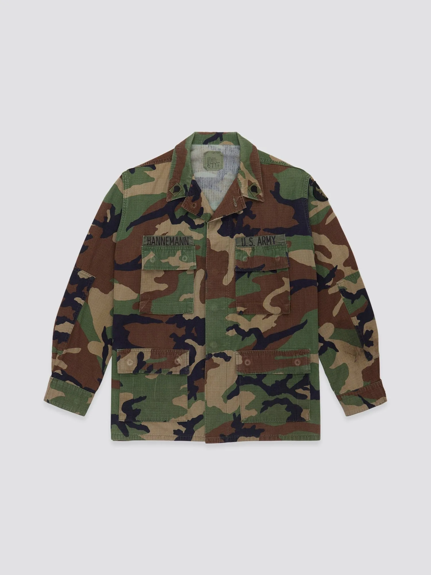 US ARMY 1980s BDU CAMO JACKET sold by Alpha Industries