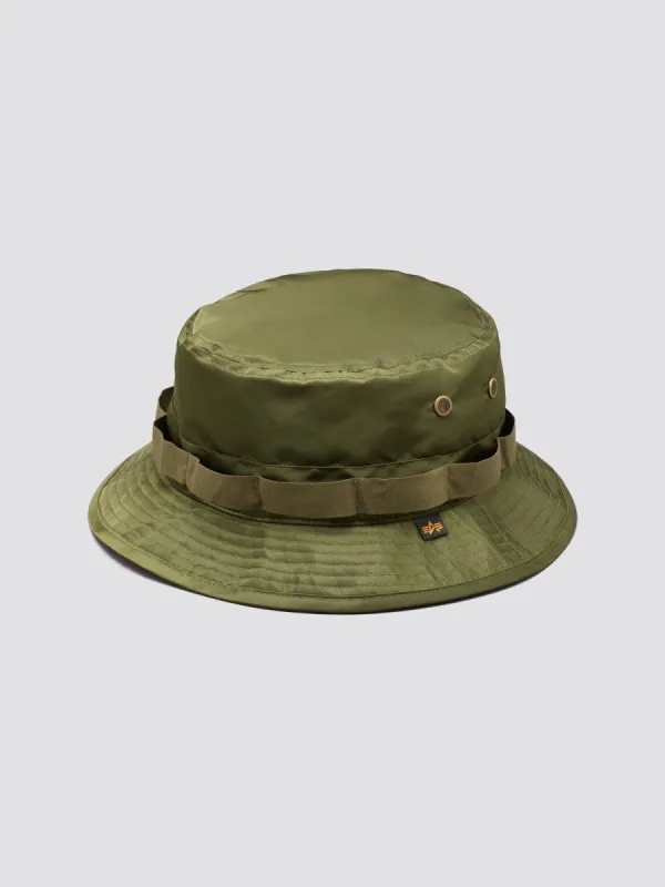 ESSENTIAL NYLON BUCKET HAT sold by Alpha Industries