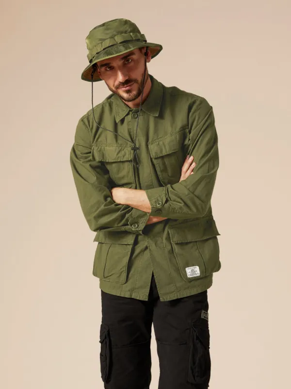 JUNGLE FATIGUE SHIRT JACKET sold by Alpha Industries