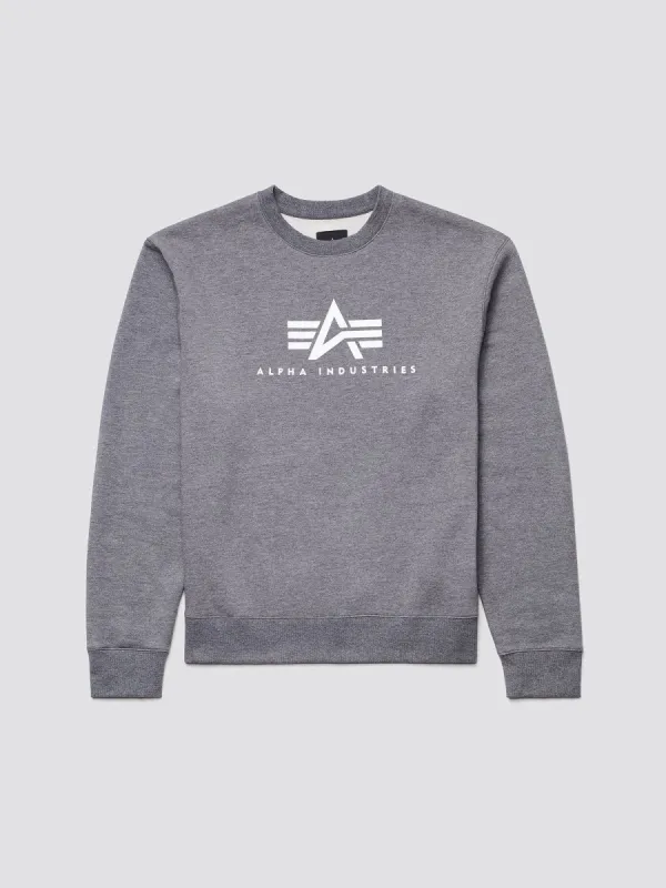 BASIC LOGO CREWNECK SWEATSHIRT sold by Alpha Industries