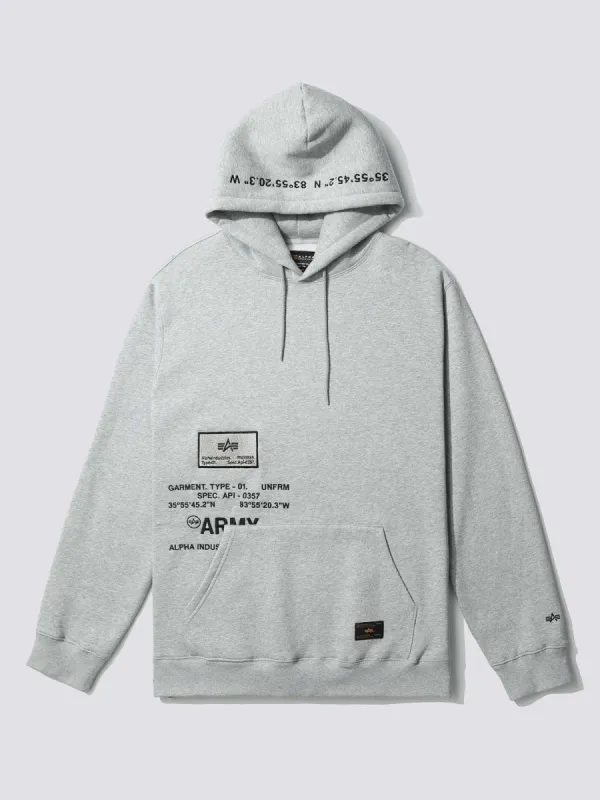 UNFRM EMBROIDERED HOODIE sold by Alpha Industries