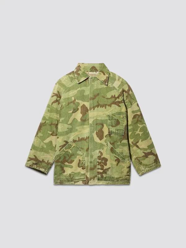 VINTAGE REVERSIBLE SOUVENIR FIELD JACKET sold by Alpha Industries
