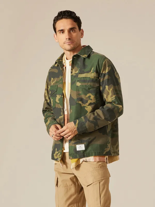 FATIGUE SHIRT JACKET sold by Alpha Industries