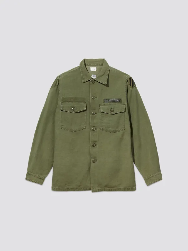 VINTAGE '70s UTILITY SHIRT US ARMY 4 sold by Alpha Industries