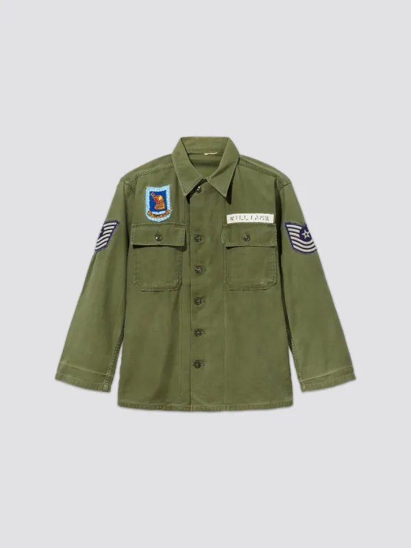 VINTAGE '70s UTILITY SHIRT WILLIAMS sold by Alpha Industries