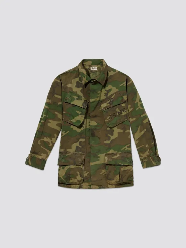 VINTAGE ‘69 JUNGLE FATIGUE SHIRT ERDL sold by Alpha Industries