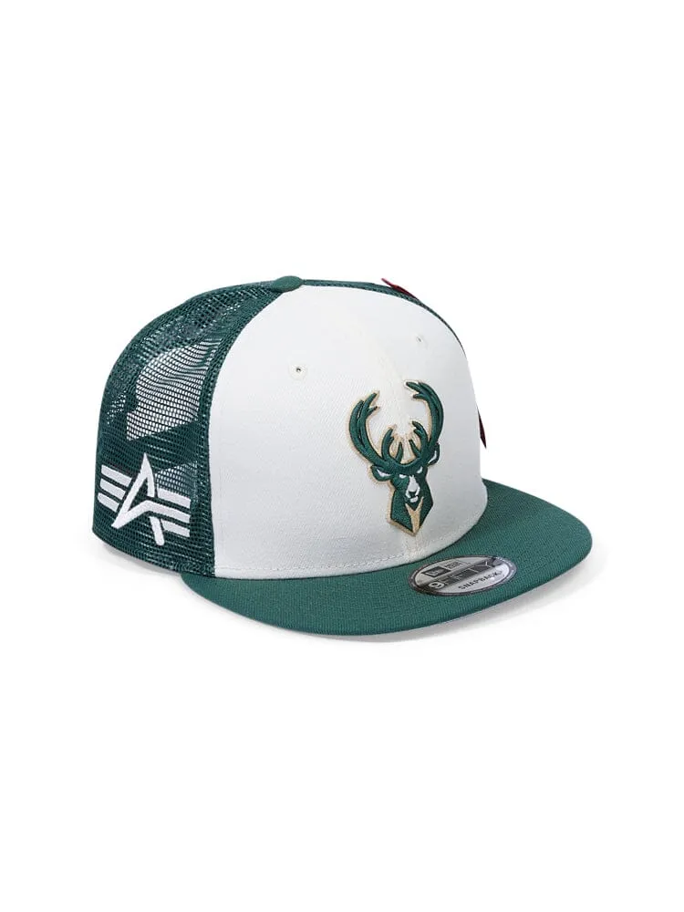MILWAUKEE BUCKS X ALPHA X NEW ERA 950 CAP sold by Alpha Industries product image thumbnail 2