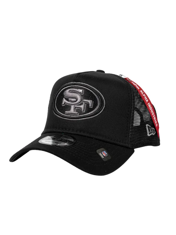 SAN FRANCISCO 49ERS X ALPHA X NEW ERA 940 CAP sold by Alpha Industries