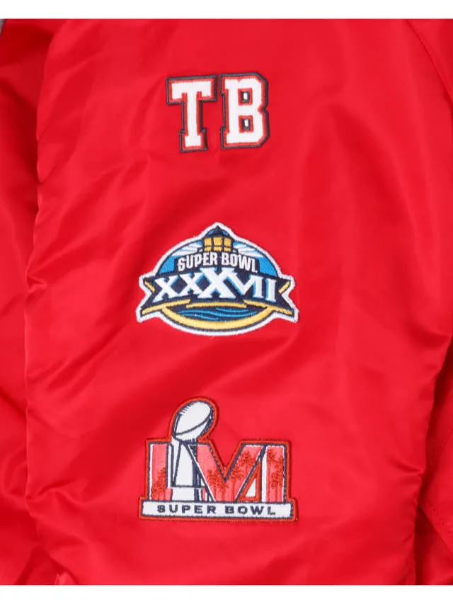 TAMPA BAY BUCCANEERS X ALPHA X NEW ERA MA-1 BOMBER JACKET sold by Alpha Industries product image thumbnail 5