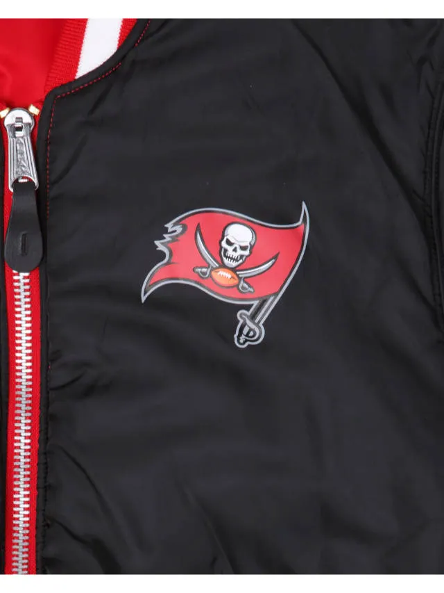 TAMPA BAY BUCCANEERS X ALPHA X NEW ERA MA-1 BOMBER JACKET sold by Alpha Industries product image thumbnail 2