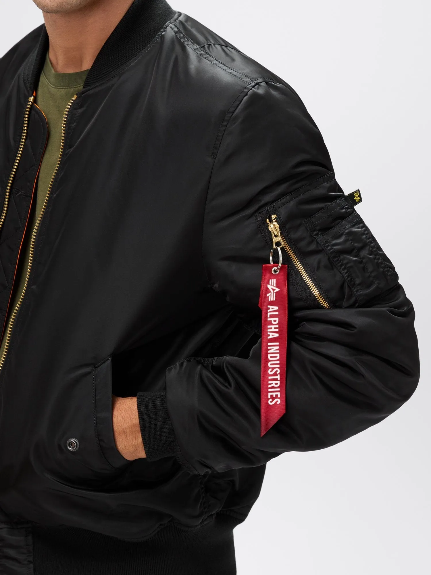 MA-1 BOMBER JACKET SLIM FIT sold by Alpha Industries product image thumbnail 3