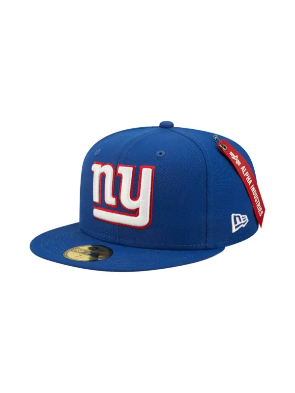 NEW YORK GIANTS X ALPHA X NEW ERA 59FIFTY FITTED CAP sold by Alpha Industries