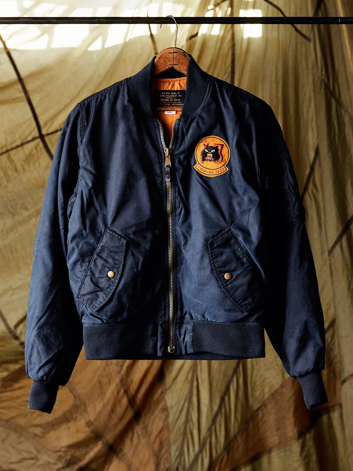 ALPHA X IMOGENE MA-1 BOMBER JACKET | Parallel