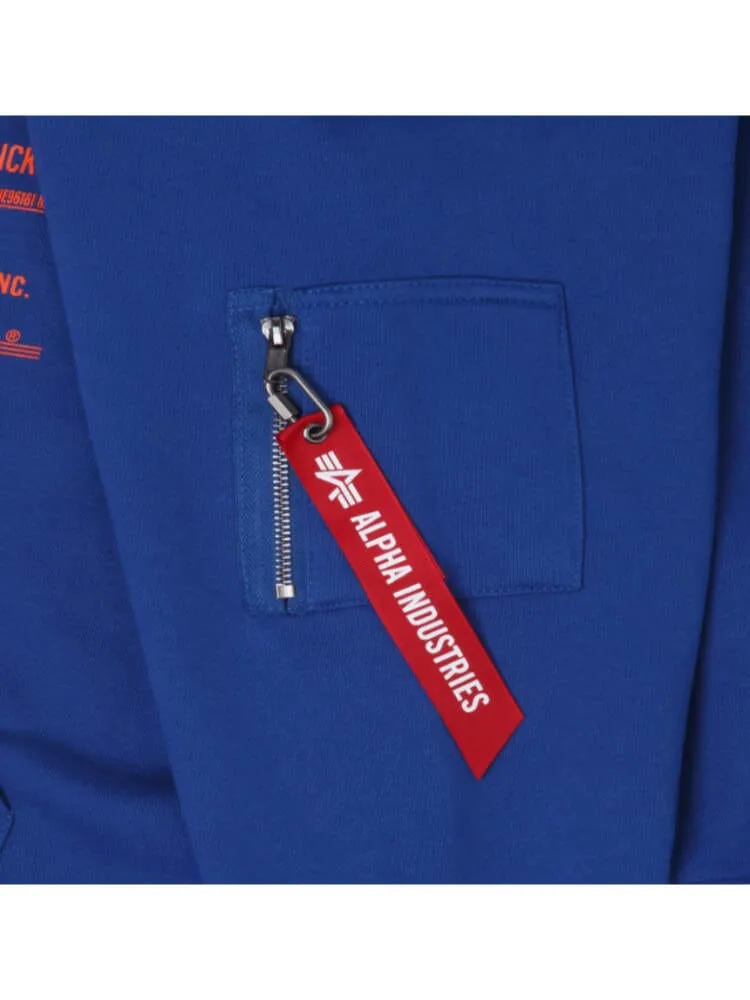 NEW YORK KNICKS X ALPHA X NEW ERA HOODIE sold by Alpha Industries product image thumbnail 4