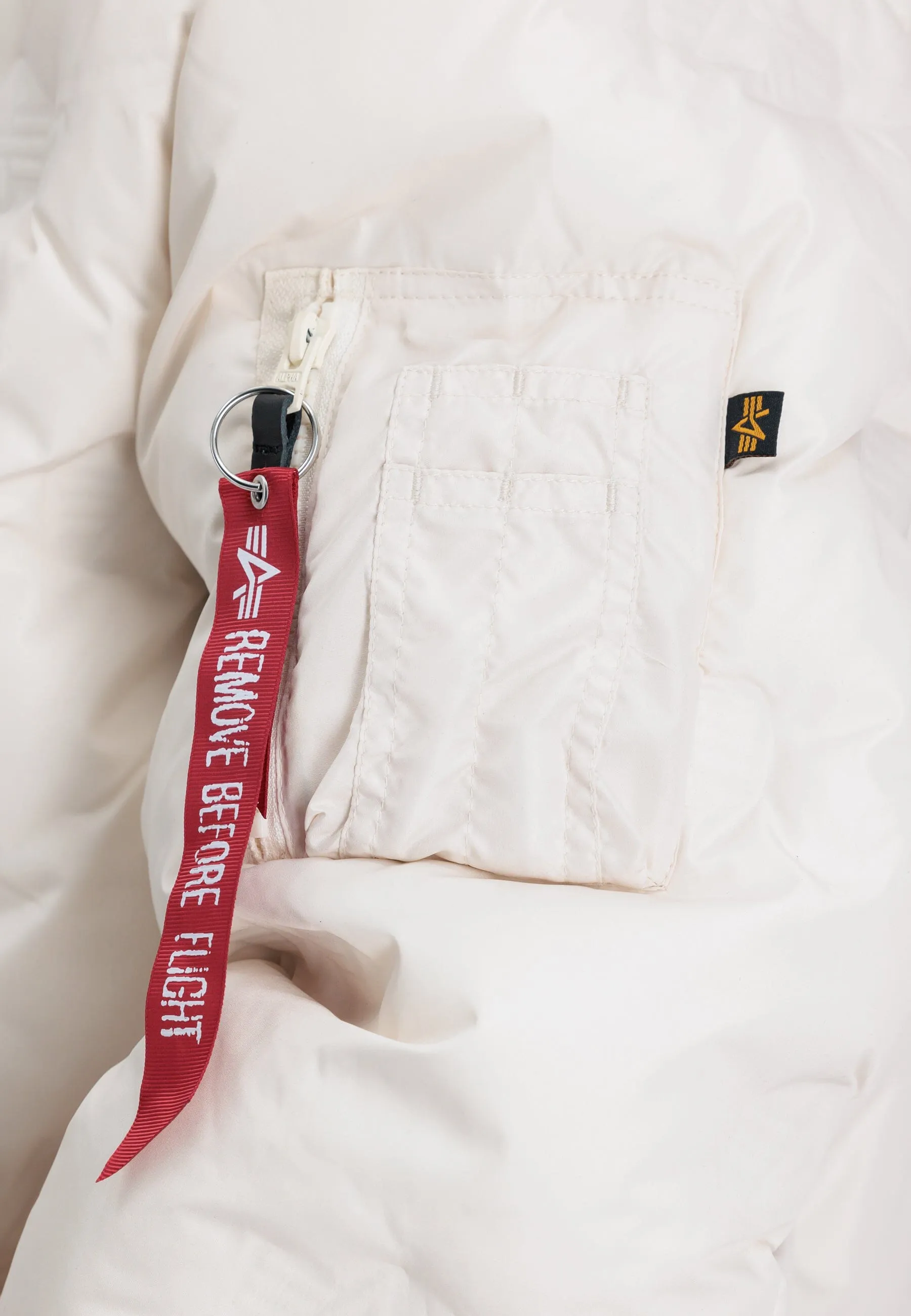 HOODED LOGO PUFFER sold by Alpha Industries product image thumbnail 4