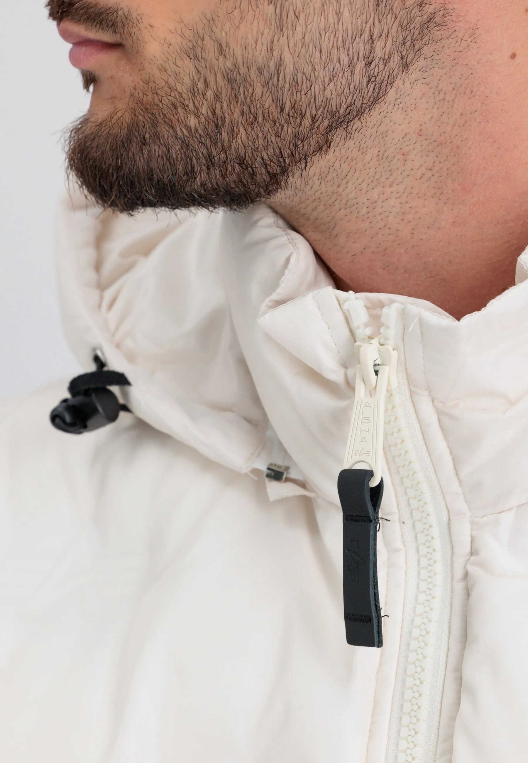 HOODED LOGO PUFFER sold by Alpha Industries product image thumbnail 3