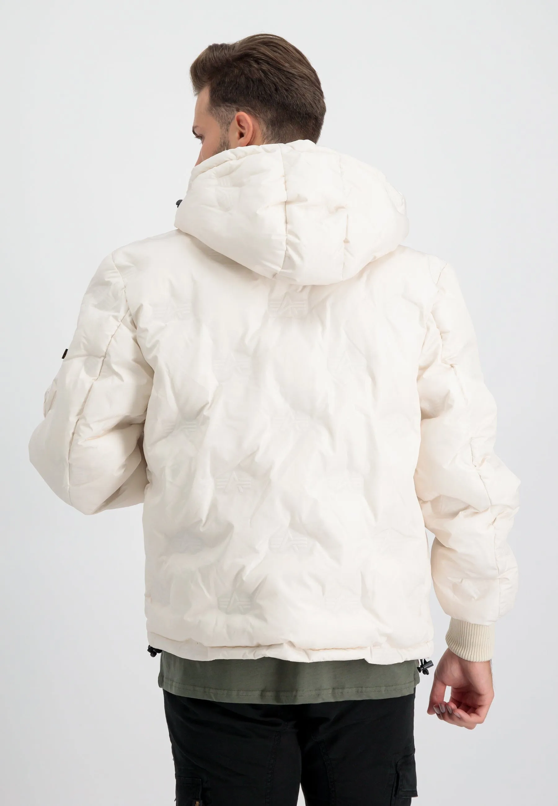 HOODED LOGO PUFFER sold by Alpha Industries product image thumbnail 2