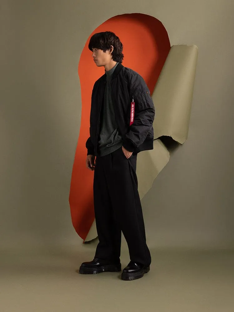 REVERSIBLE ONION QUILTED MA-1 BOMBER JACKET | Parallel
