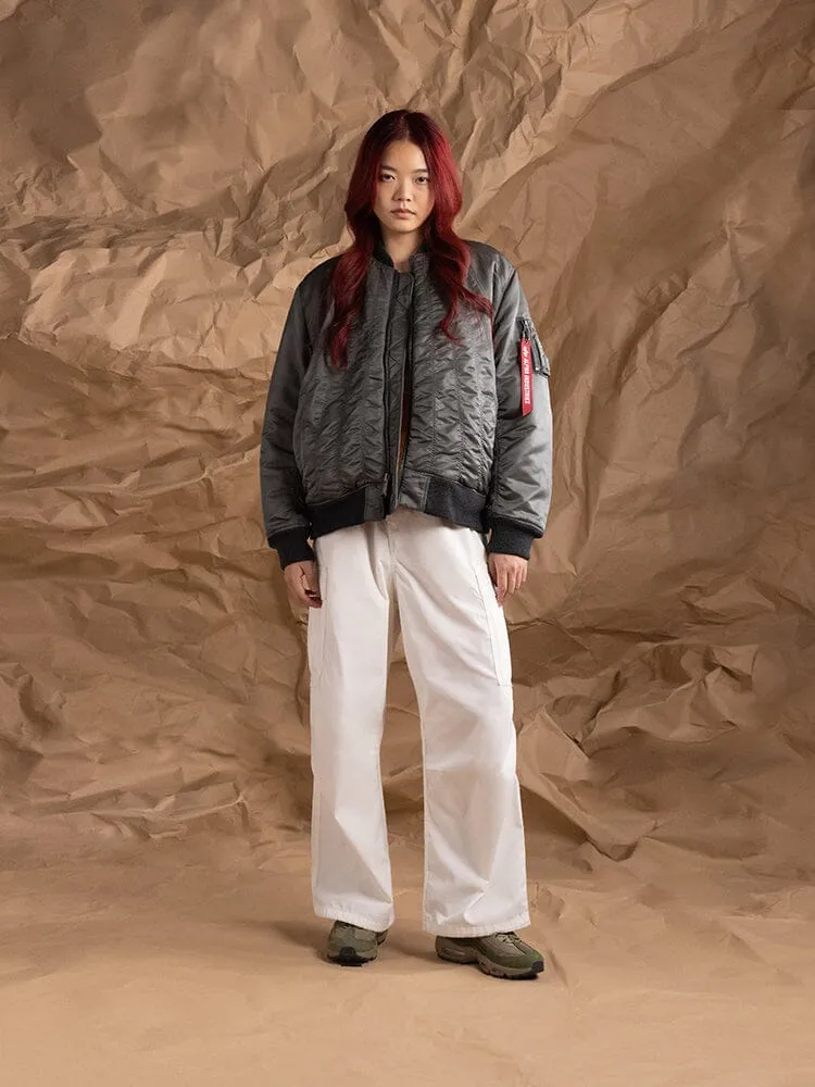 WOMEN'S MA-1 SHIRRING BOMBER JACKET sold by Alpha Industries product image thumbnail 5
