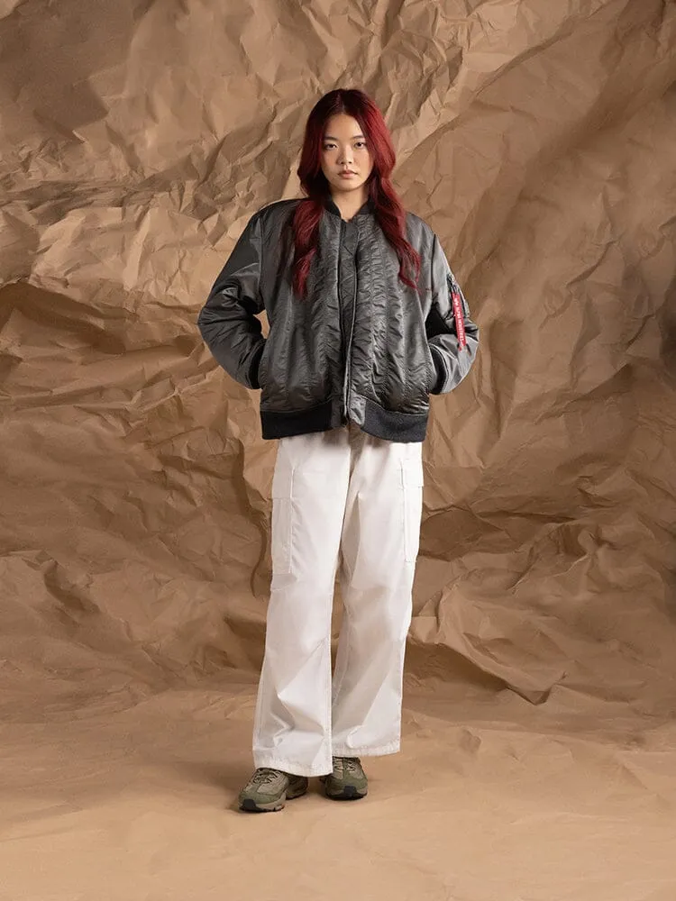 WOMEN'S MA-1 SHIRRING BOMBER JACKET sold by Alpha Industries product image thumbnail 4