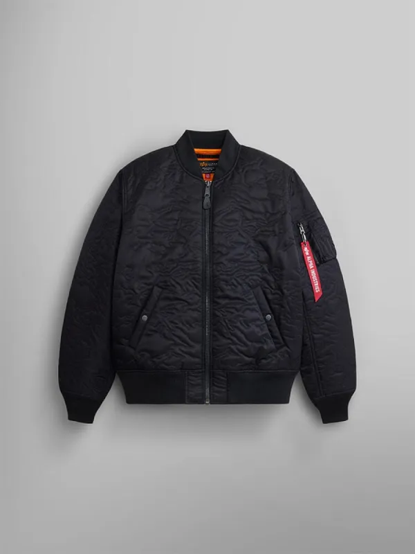 CAMO QUILTED MA-1 BOMBER JACKET sold by Alpha Industries